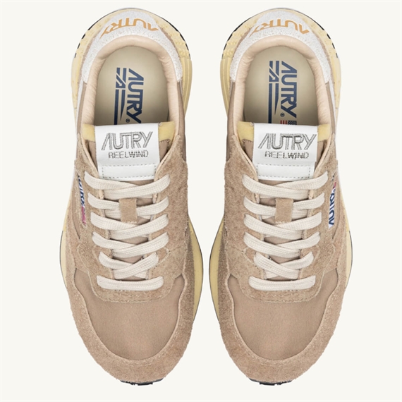 Autry Reelwind Low Sneakers, Pepper/White